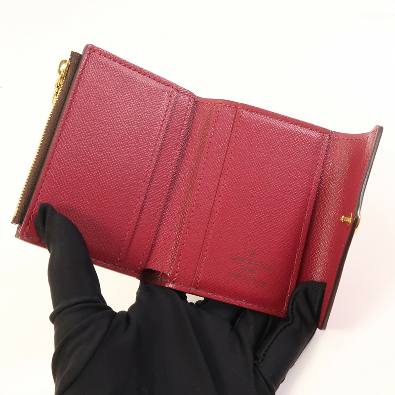 LOUIS VUITTON Monogram Zoe Wallet金扣錢包-9