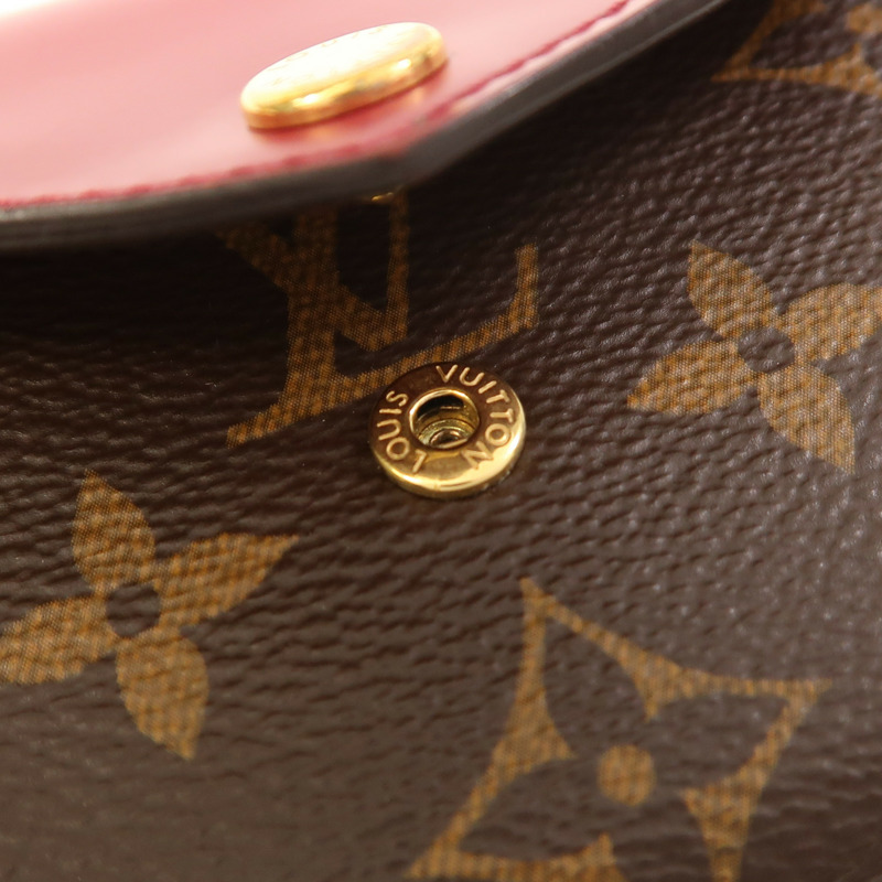 LOUIS VUITTON Monogram Zoe Wallet金扣錢包-10