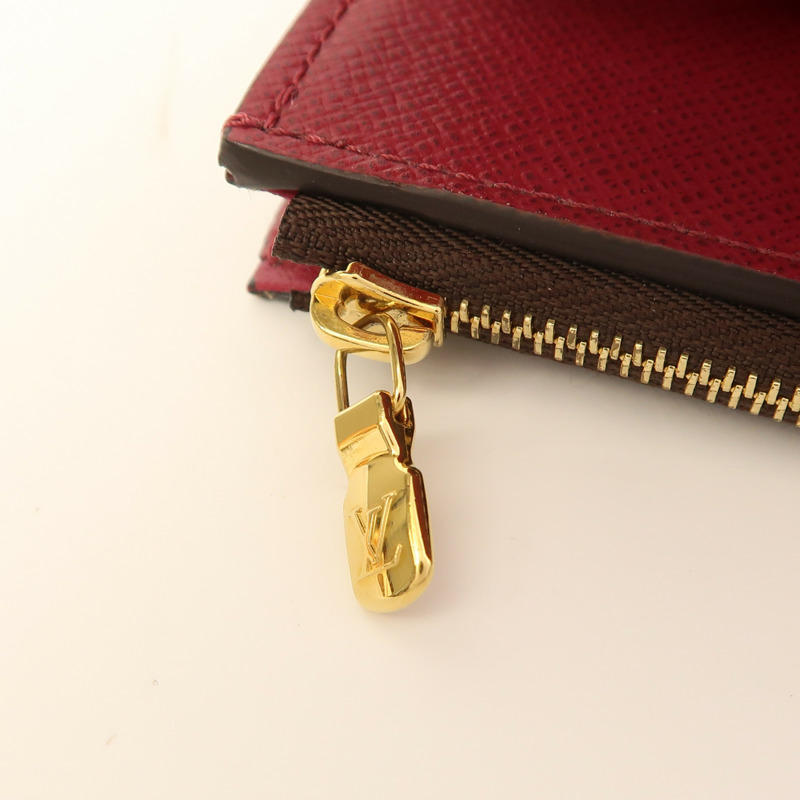 LOUIS VUITTON Monogram Zoe Wallet金扣錢包-14