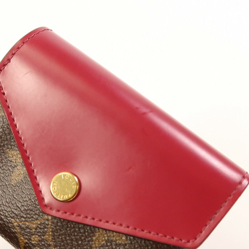 LOUIS VUITTON Monogram Zoe Wallet金扣錢包-15