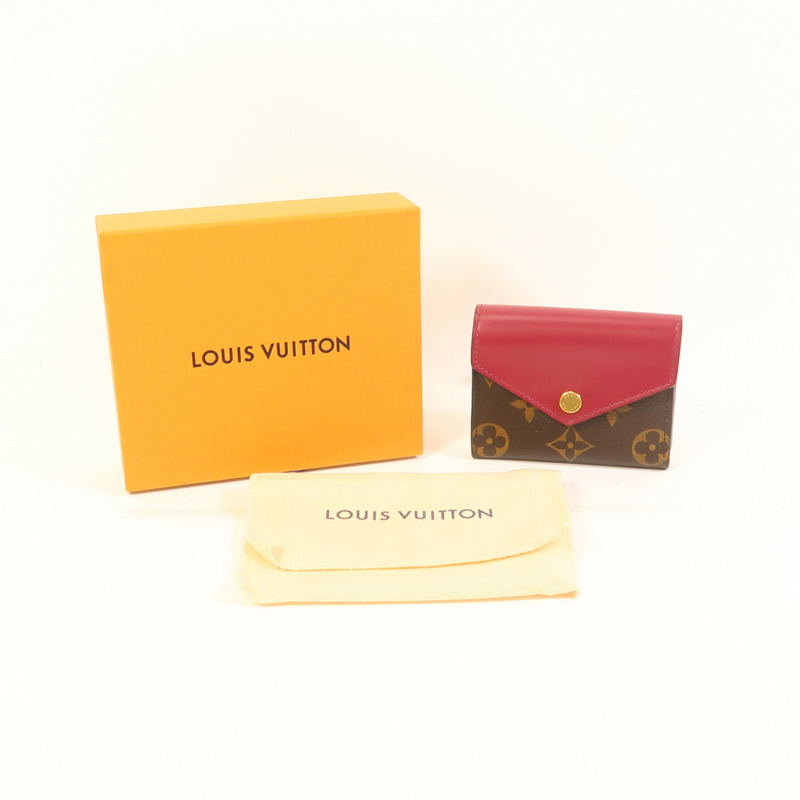 LOUIS VUITTON Monogram Zoe Wallet金扣錢包-16
