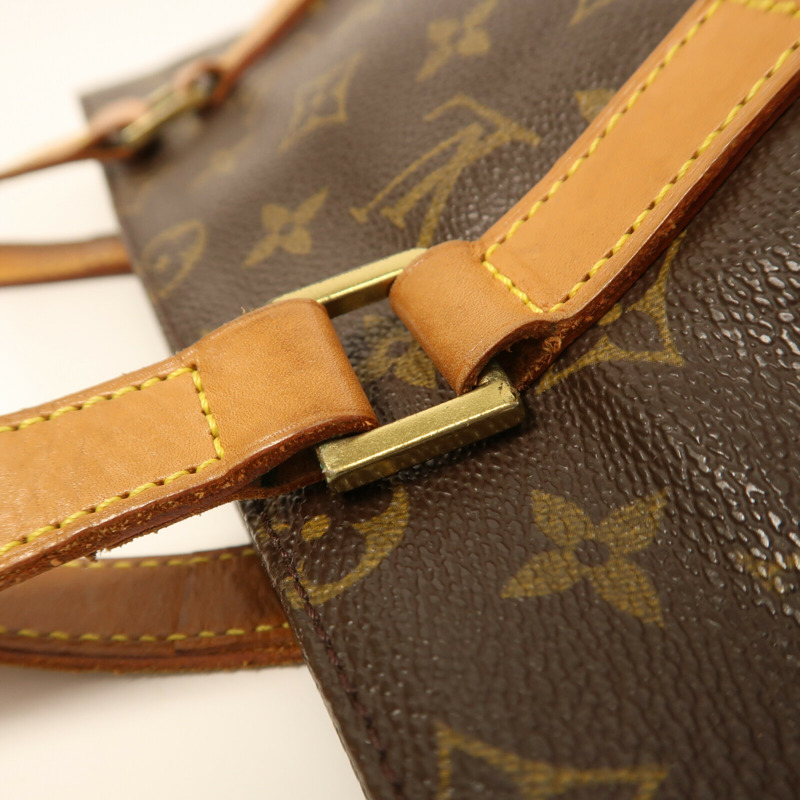 LOUIS VUITTON Monogram Cabas Piano金扣肩背袋-11