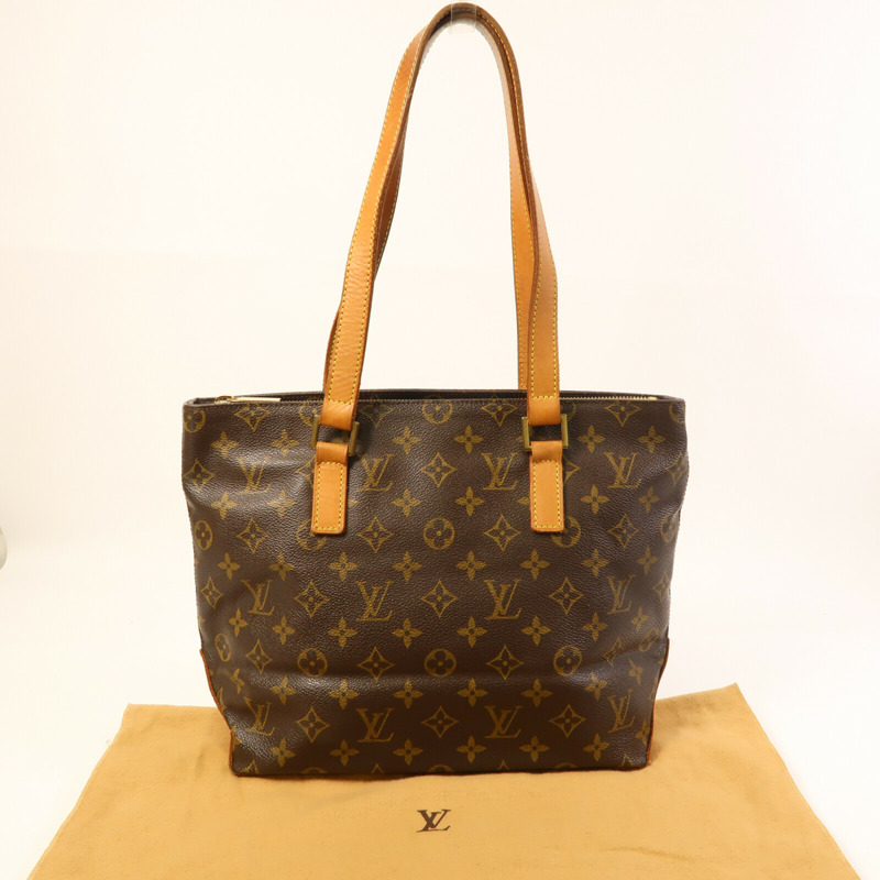 LOUIS VUITTON Monogram Cabas Piano金扣肩背袋-19