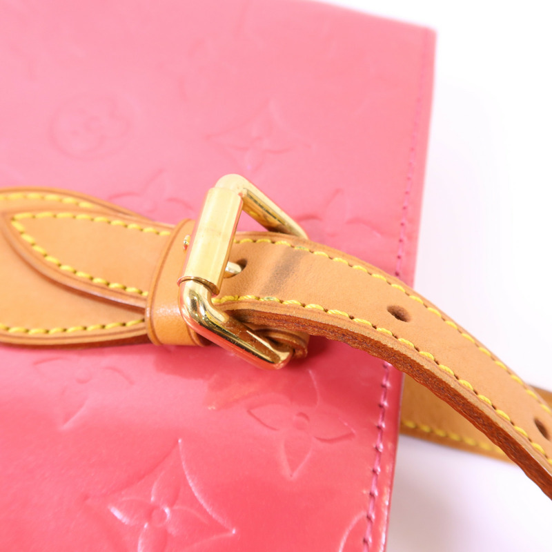 LOUIS VUITTON Vernis Brentwood金扣肩背袋-14