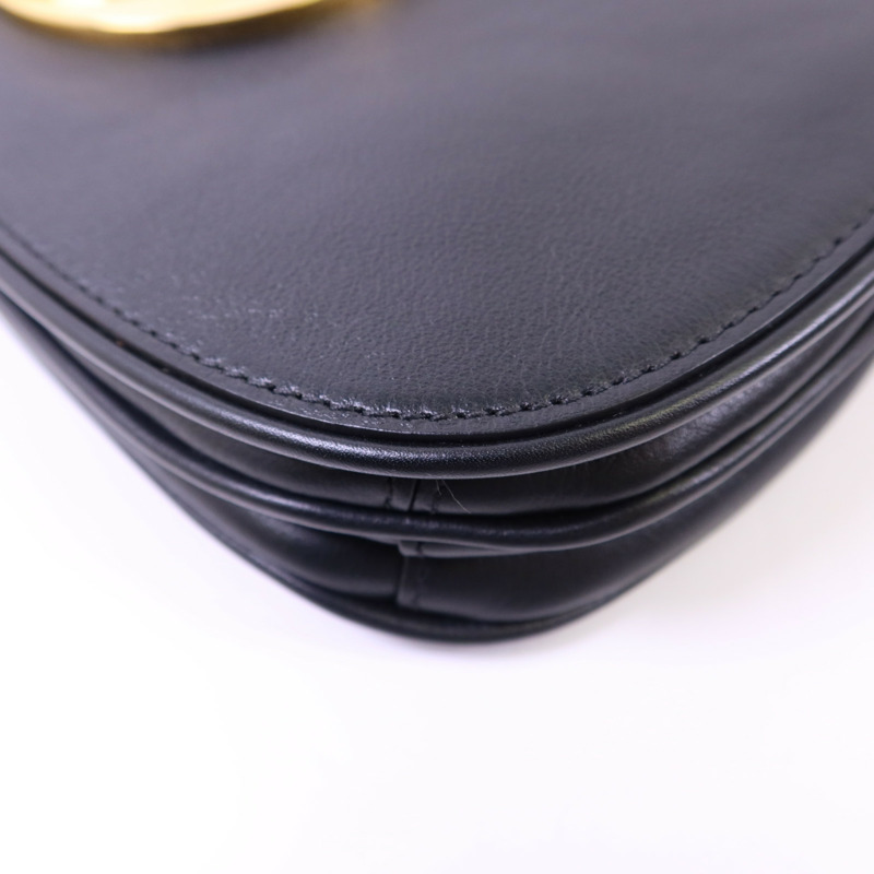 GUCCI 牛皮皮革Blondie金扣手挽肩背兩用袋-12