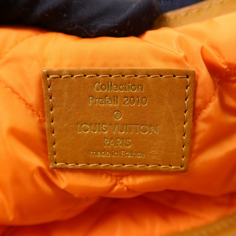 LOUIS VUITTON 織物/皮革Aviator Shoulder Bag金扣手挽肩背兩用袋-6