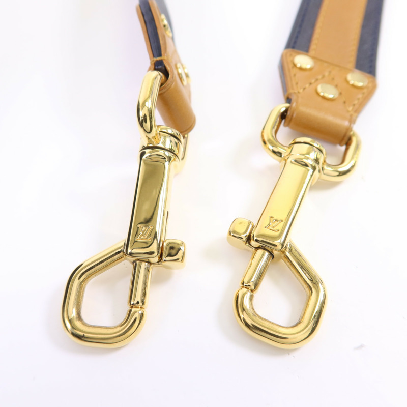 LOUIS VUITTON 織物/皮革Aviator Shoulder Bag金扣手挽肩背兩用袋-10