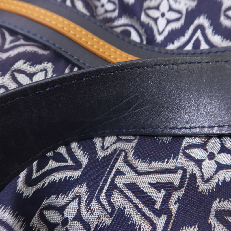 LOUIS VUITTON 織物/皮革Aviator Shoulder Bag金扣手挽肩背兩用袋-19