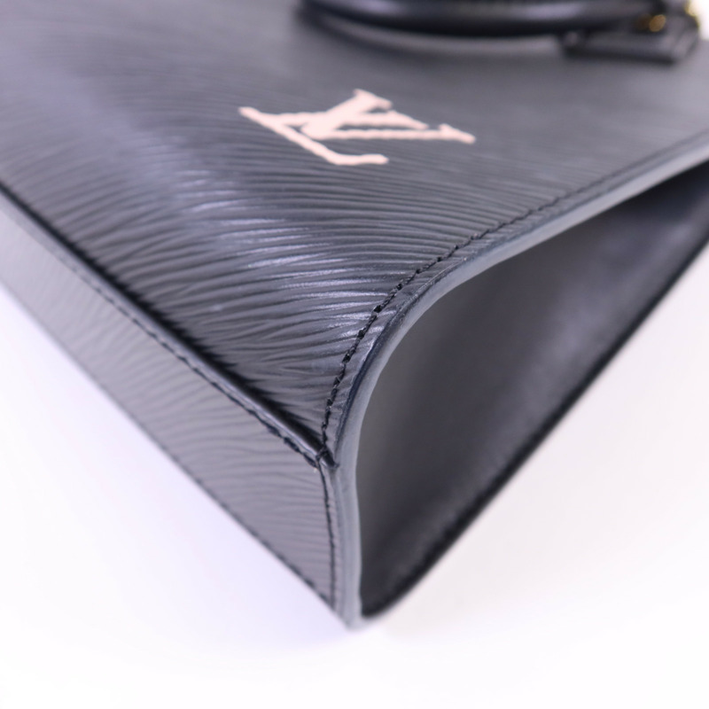 LOUIS VUITTON Epi Sac Plat BB金扣手挽肩背兩用袋-9