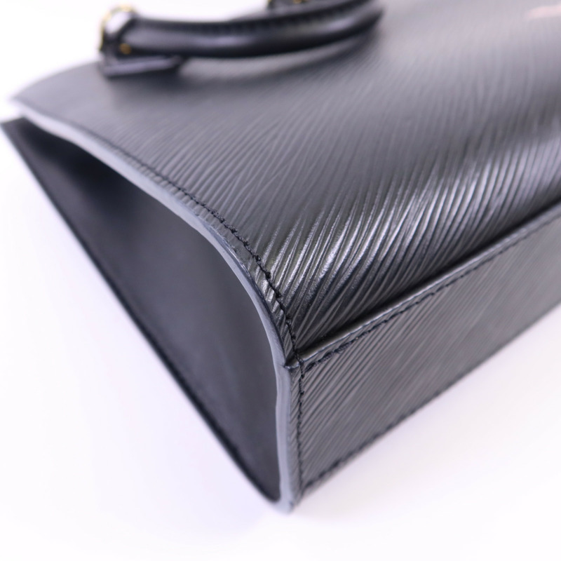 LOUIS VUITTON Epi Sac Plat BB金扣手挽肩背兩用袋-10