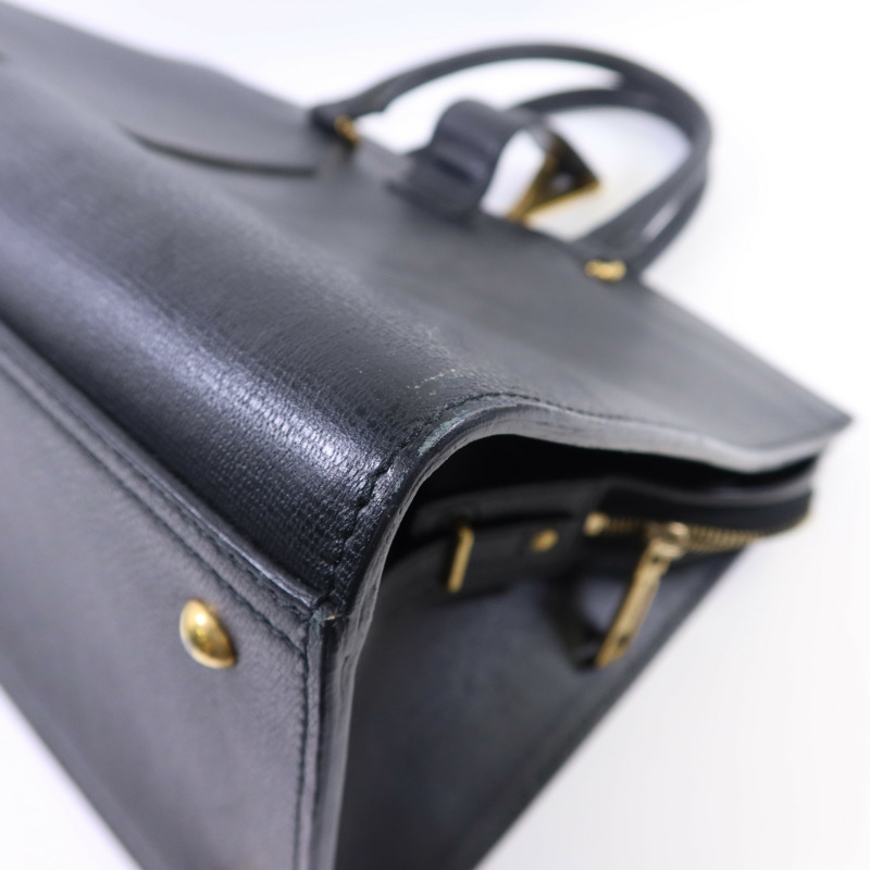 SAINT LAURENT 牛皮皮革Cabas Chyc金扣手挽袋-16