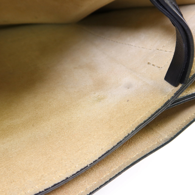 Chloe 牛皮皮革/麂皮皮革Faye金扣肩背袋-27