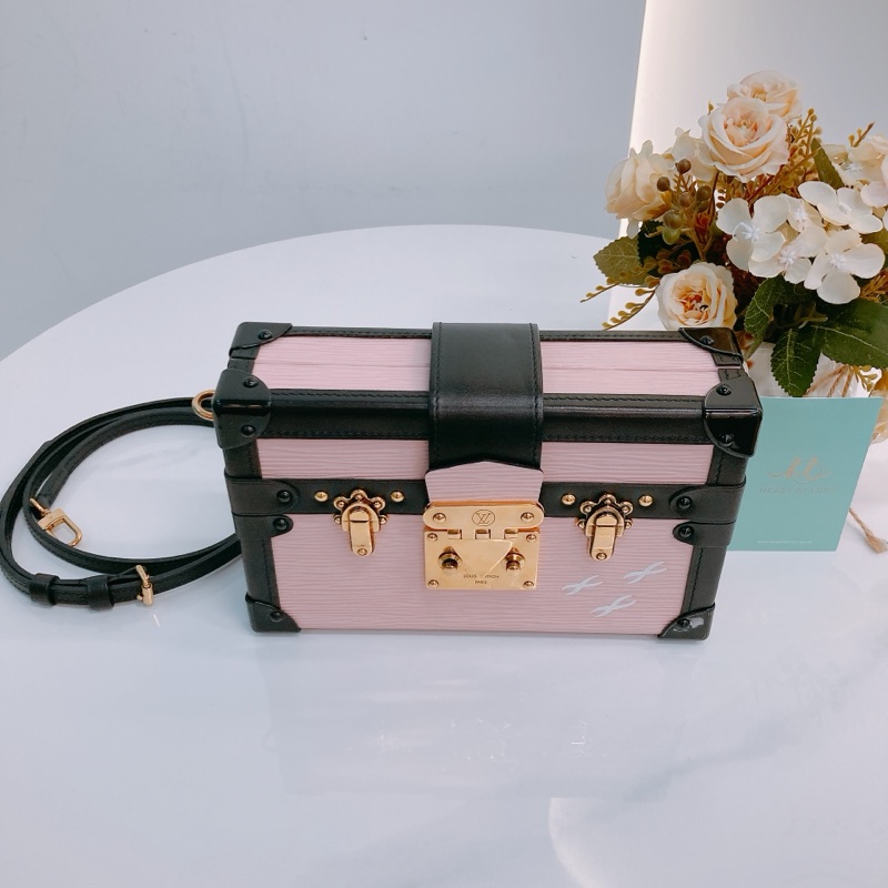 MS0471 LOUIS VUITTON 路易威登經典硬盒子樹皮紋肩帶包包TRUNK CLUTCH EPI CALFSKIN-10