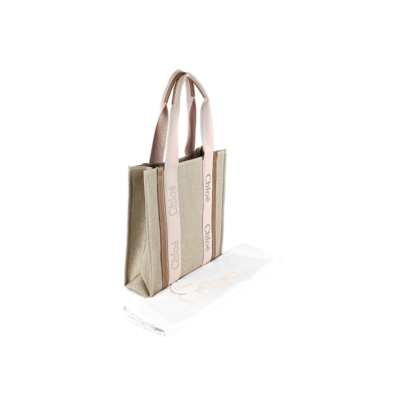 CHLOE 24SS 女士 Woody 手提包-14