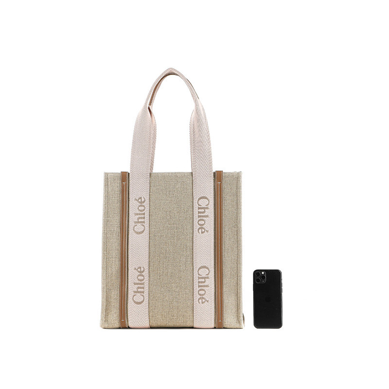 CHLOE 24SS 女士 Woody 手提包-16