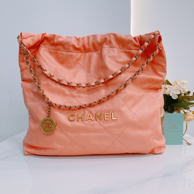 MS0472 CHANEL 香奈兒22號款式小號單肩包包22 SMALL CALFSKIN-0