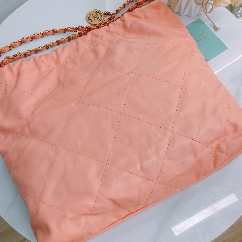 MS0472 CHANEL 香奈兒22號款式小號單肩包包22 SMALL CALFSKIN-1