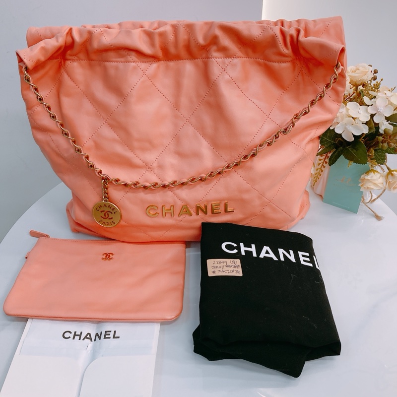 MS0472 CHANEL 香奈兒22號款式小號單肩包包22 SMALL CALFSKIN-10