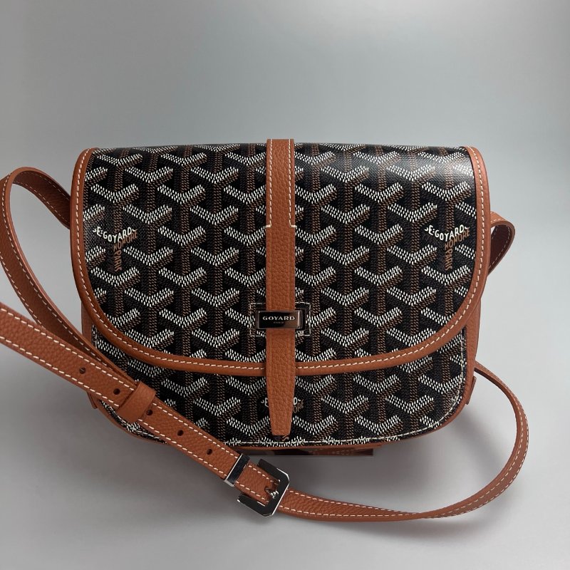 GOYARD   焦糖色經典老花馬鞍包-0