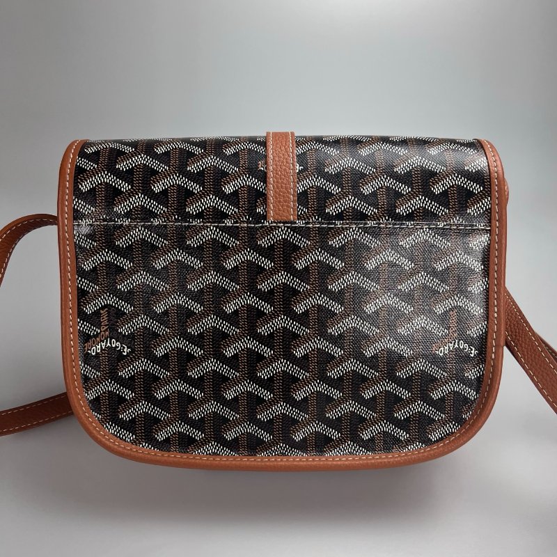 GOYARD   焦糖色經典老花馬鞍包-1