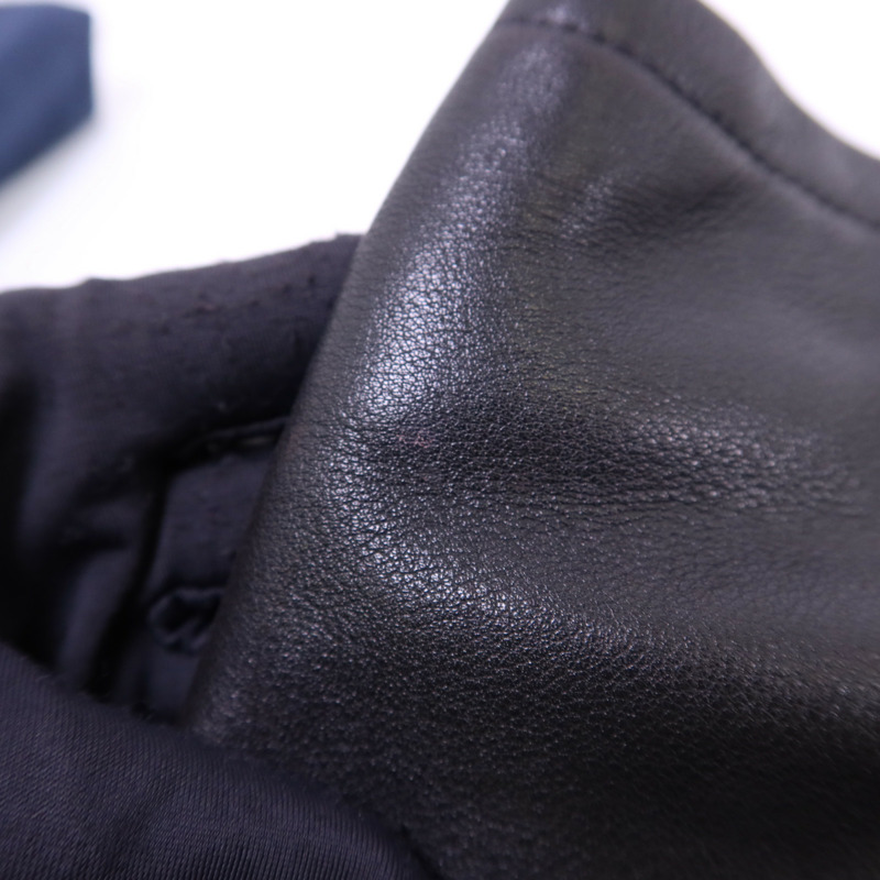 PRADA 牛皮皮革Shoulder Bag銀扣肩背袋-16