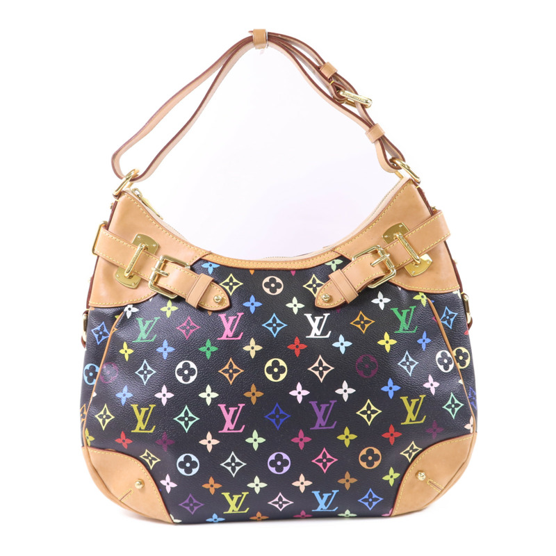 LOUIS VUITTON Monogram Multicolore Greta金扣肩背袋-0