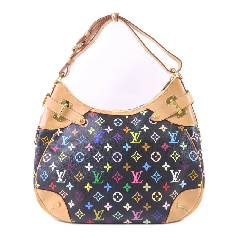 LOUIS VUITTON Monogram Multicolore Greta金扣肩背袋-1