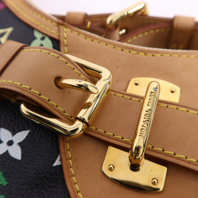 LOUIS VUITTON Monogram Multicolore Greta金扣肩背袋-8