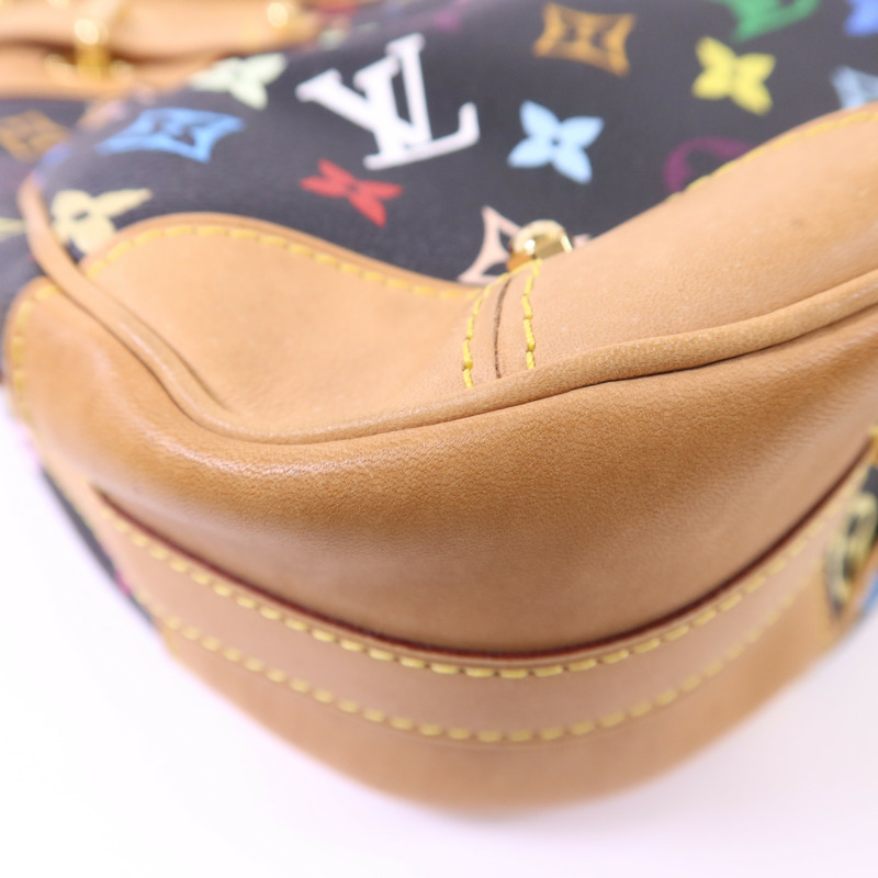 LOUIS VUITTON Monogram Multicolore Greta金扣肩背袋-16