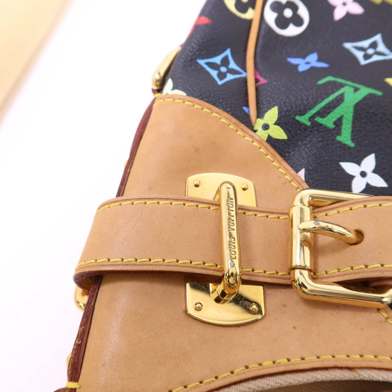 LOUIS VUITTON Monogram Multicolore Greta金扣肩背袋-20