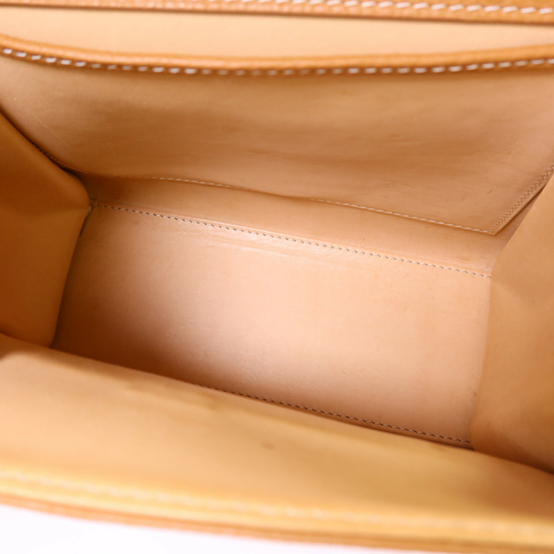 Delvaux 牛皮皮革Tempete PM金扣手挽肩背兩用袋-5