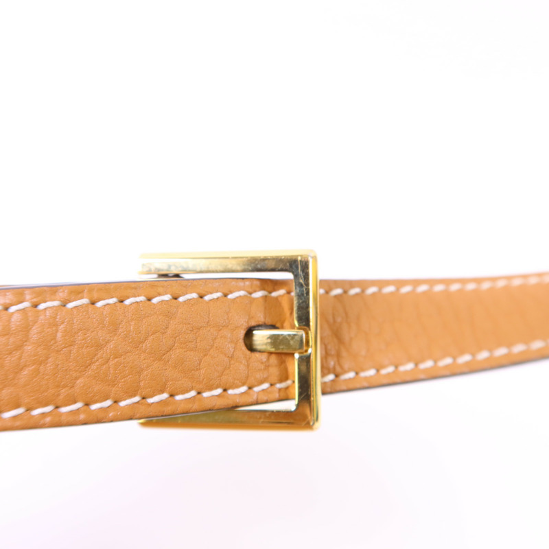 Delvaux 牛皮皮革Tempete PM金扣手挽肩背兩用袋-11