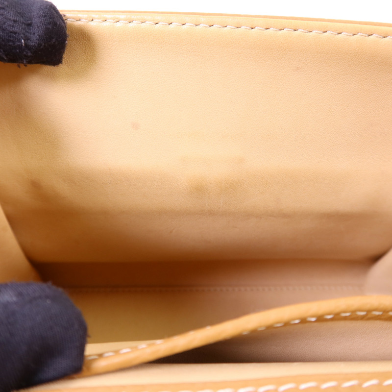 Delvaux 牛皮皮革Tempete PM金扣手挽肩背兩用袋-22