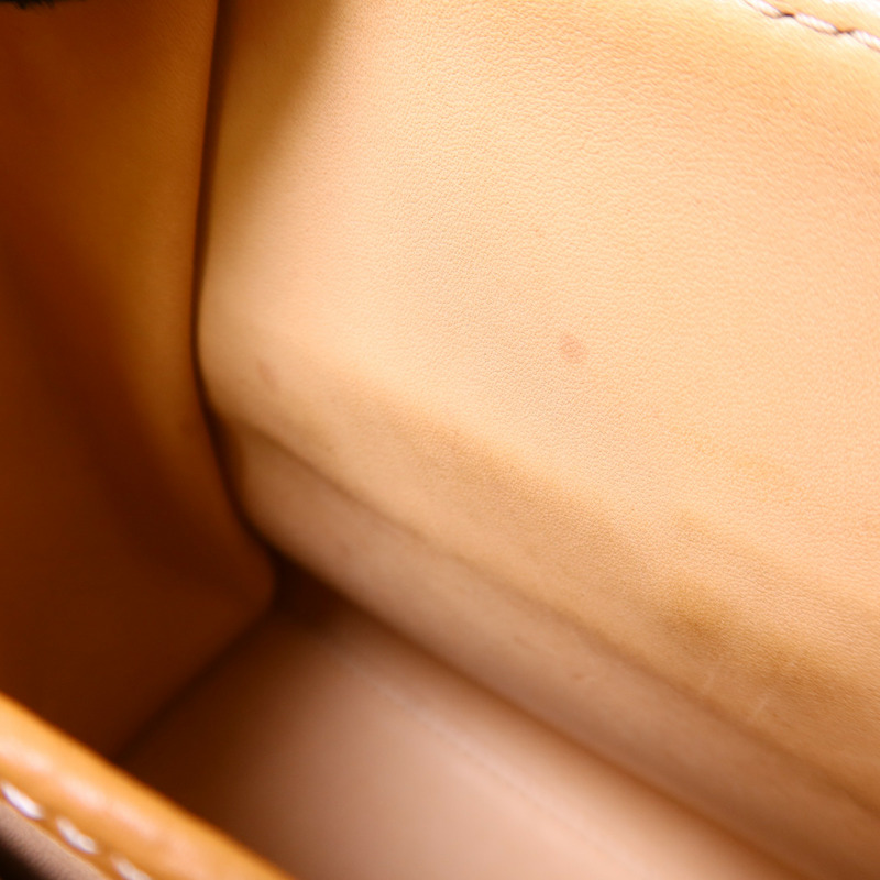 Delvaux 牛皮皮革Tempete PM金扣手挽肩背兩用袋-24