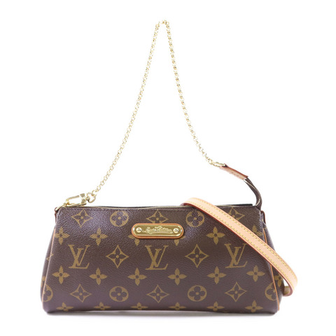 LOUIS VUITTON Monogram Eva金扣手挽肩背兩用袋