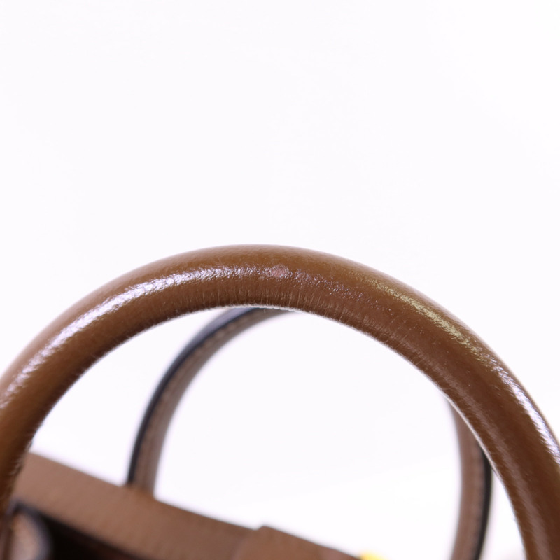 GUCCI 塗層帆布Interlocking G Mini Tote Bag金扣手挽肩背兩用袋-16