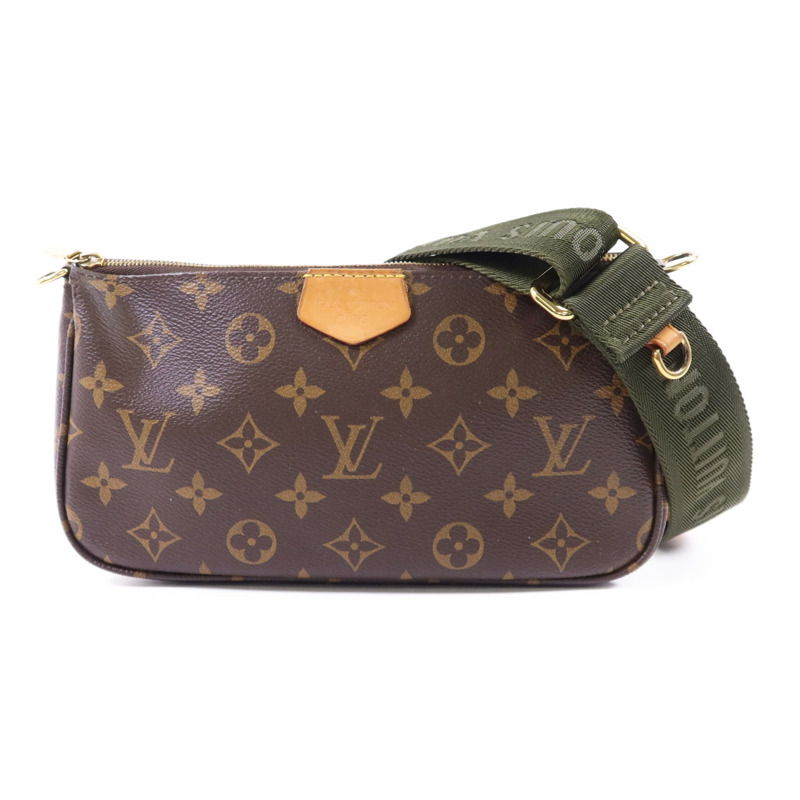 LOUIS VUITTON Monogram Multi Pochette Accessoires金扣肩背袋-1