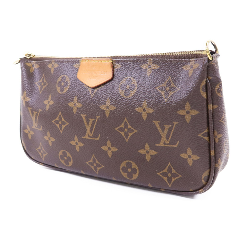 LOUIS VUITTON Monogram Multi Pochette Accessoires金扣肩背袋-2