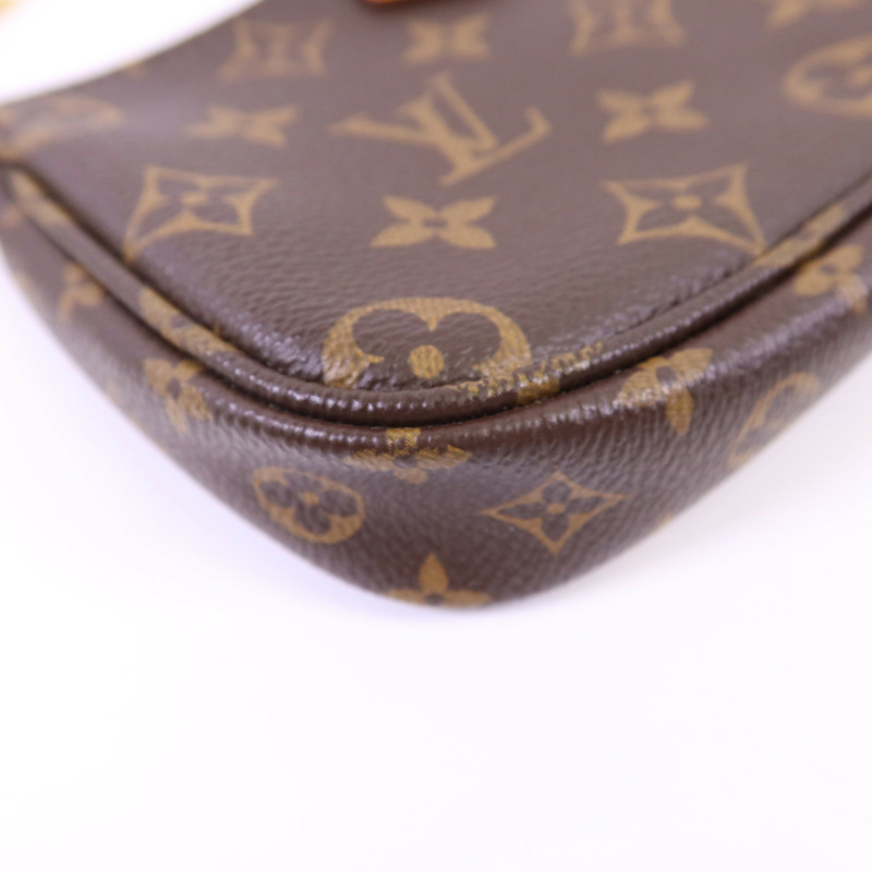 LOUIS VUITTON Monogram Multi Pochette Accessoires金扣肩背袋-22