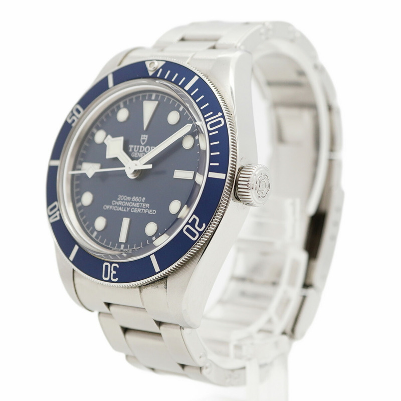 帝舵碧灣系列 79030B 藍色錶盤男士腕錶-2