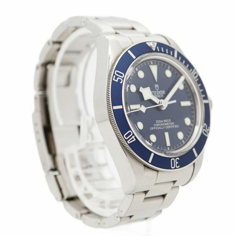 帝舵碧灣系列 79030B 藍色錶盤男士腕錶-3