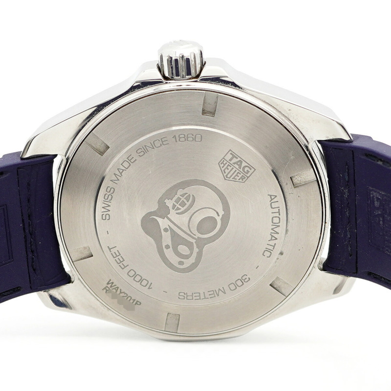 TAG Heuer Aquaracer WAY201P 藍色錶盤男士手錶-5