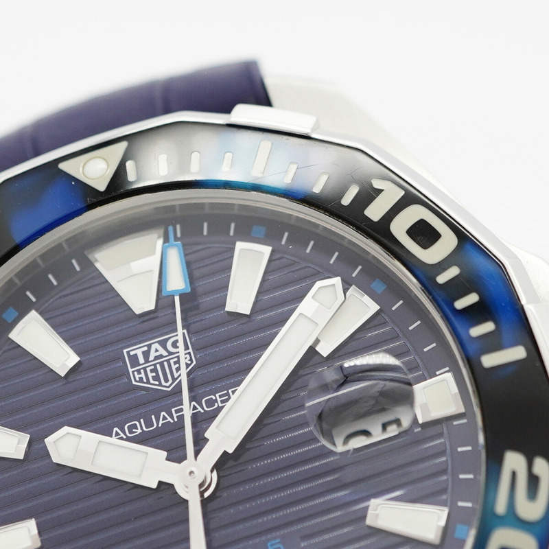 TAG Heuer Aquaracer WAY201P 藍色錶盤男士手錶-6