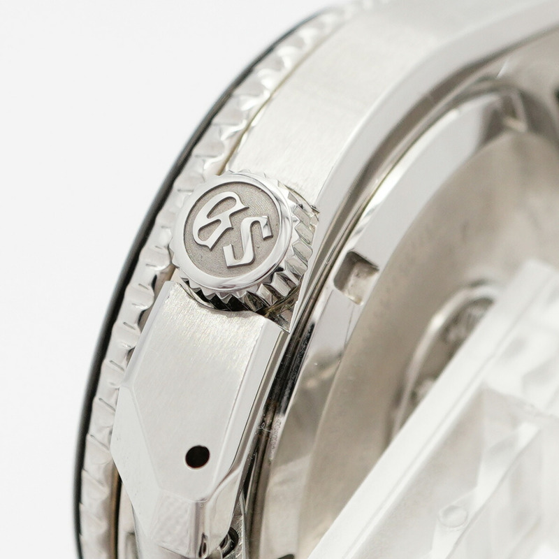 精工 Grand 9F61-0AM0 SBGX339 黑色錶盤男士腕錶-11