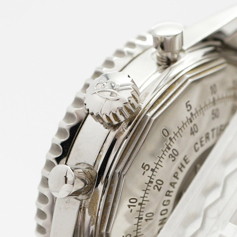 百年靈 Navitimer AB0120 黑色錶盤男士腕錶-10