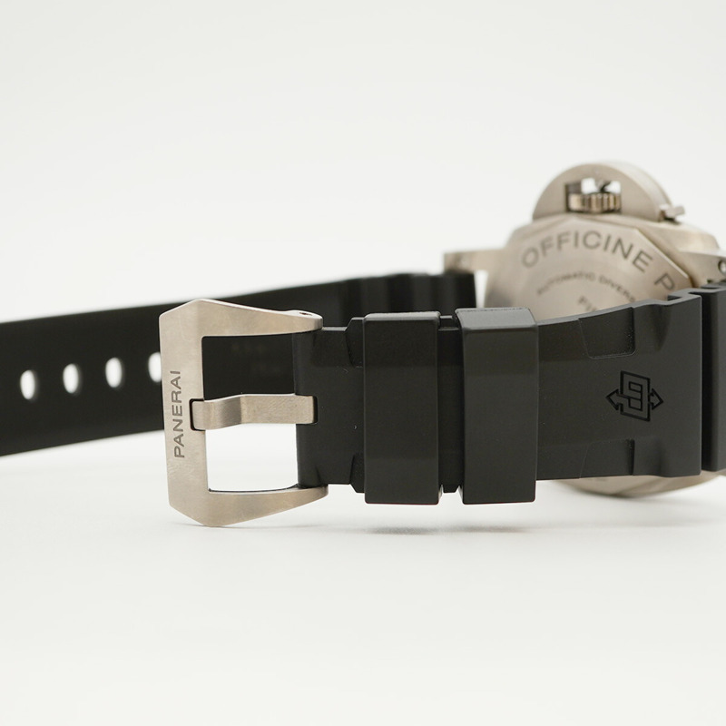 沛納海潛水錶 PAM01305 黑色錶盤男士腕錶-4