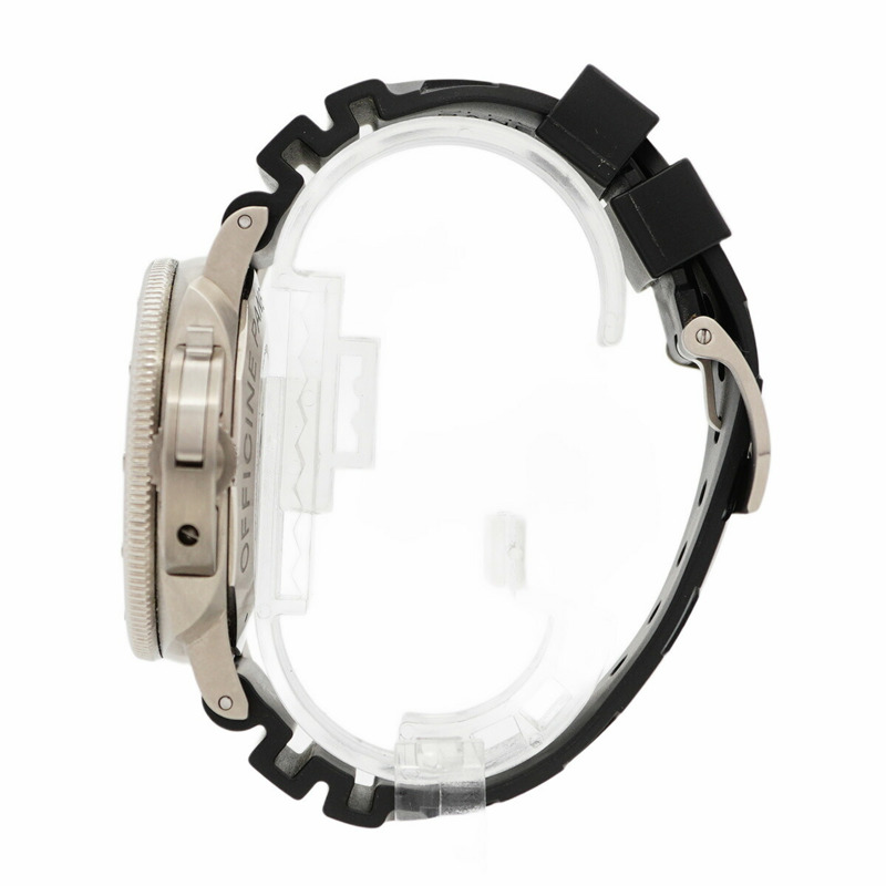 沛納海潛水錶 PAM01305 黑色錶盤男士腕錶-8