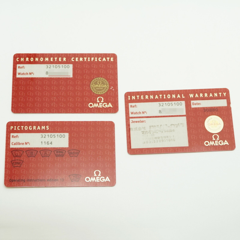 歐米茄超霸系列3210.51黑色錶盤男士腕錶-1