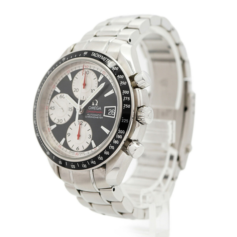 歐米茄超霸系列3210.51黑色錶盤男士腕錶-2