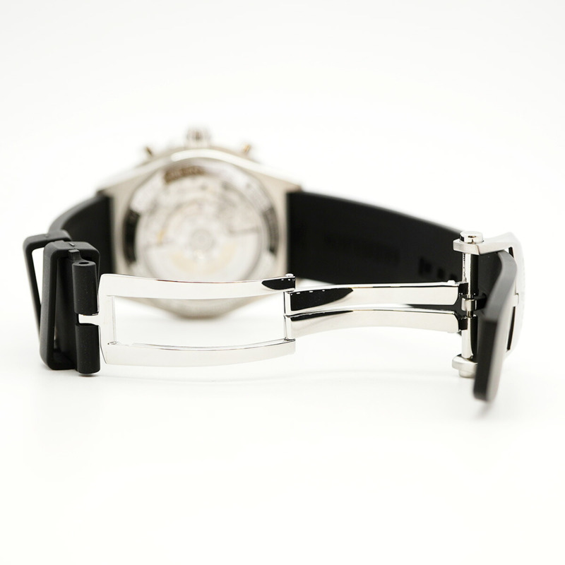 百年靈 Chronomat PB0134 藍色錶盤男士腕錶-4